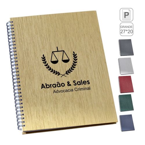 Caderno personalizado Wire-o